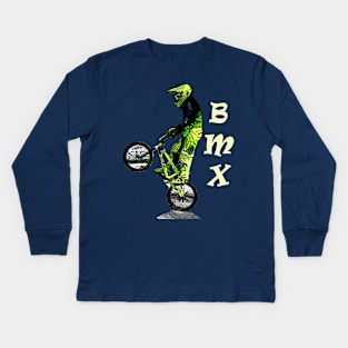 bmx Kids Long Sleeve T-Shirt